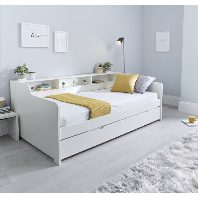 Wayfair white daybed with shop trundle